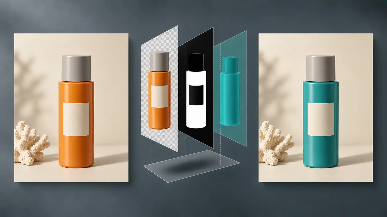 How to Recolor One Object After Image to PSD Conversion